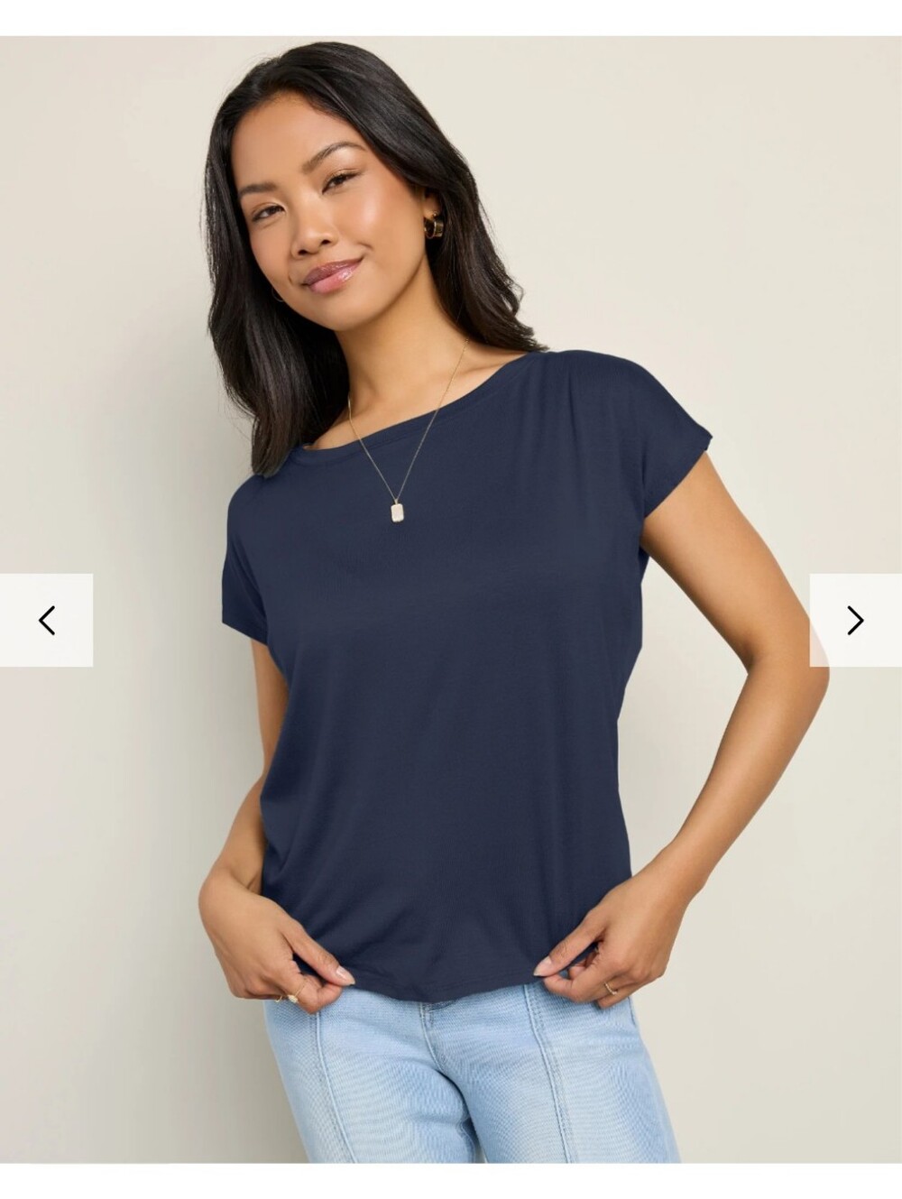 Seas Edgewater Off The Shoulder Tee- L
